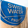 jutový pytel s logem Swiss Water Process