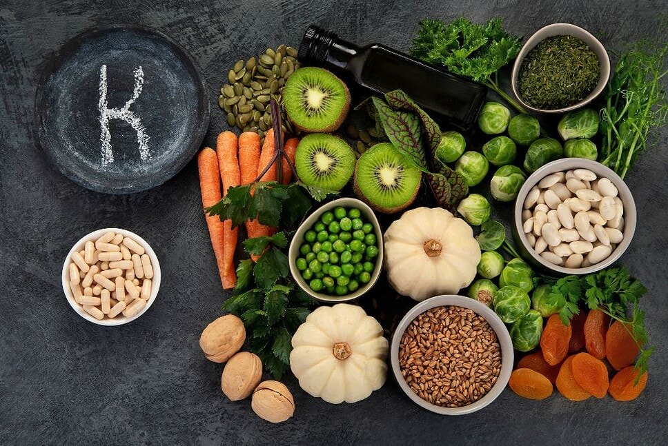 potraviny s vysokym obsahem vitaminu K