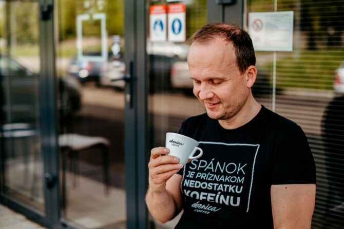 Marek Fajčík z EBENICA COFFEE