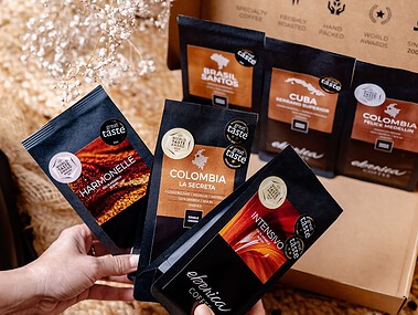 ocenené kávy EBENICA COFFEE