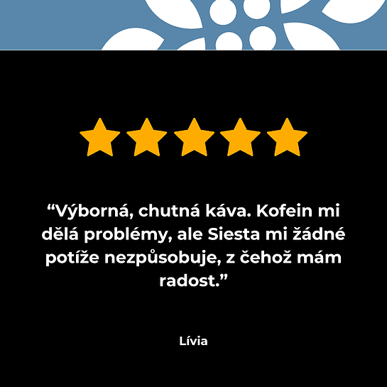Recenze kávy EBENICA Siesta